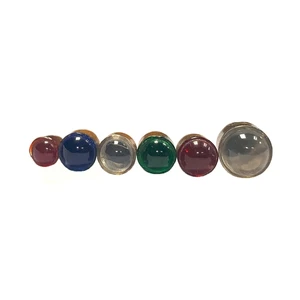 Popular High Brightness 10*13 mm Cat Eye Glass Beads Reflector for Reflective Panels