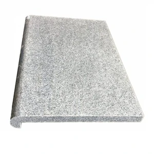 Natural Granite Swimming Pool Curbstone Cladding Nonslip Coping Stone With Bullnose