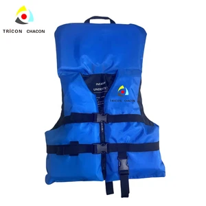 Marine Lifesaving Drifting Sailing Life Jackets for Adults 8 Years-Pantoon Color Unisex Polyester Material Custom Sizes