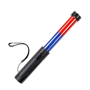 Nighttime Multifunctional ABS LED Traffic Baton Plastic Security Patrol Beeper with Traffic Management Warning Light Stick
