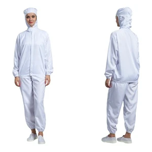 H-1106 80% Polyester+20% Cotton Safety Clothing Pet Food Processing Uniforms Work Clothes for the Food Processing Industry