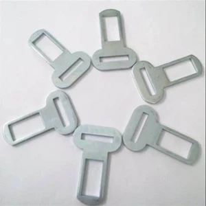 Car Seatbelt Insert Buckle Automobile Accessories Car Seat Belt Metal Buckle for Car Belts