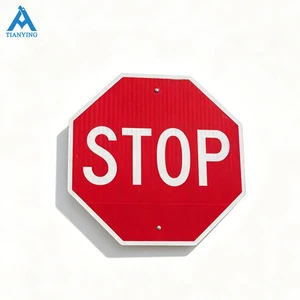 Wholesale Road Safety Warning Reflective Aluminum Traffic Sign Board CE Certified Waterproof UV Printed Customizable Size