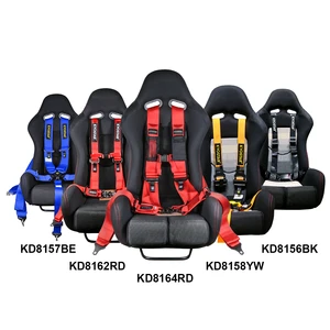 4-Point Nylon Seatbelts 3-Inch Sports Auto Safety Harness Kit Camouflage Race Car Racing Harness Seat Belts