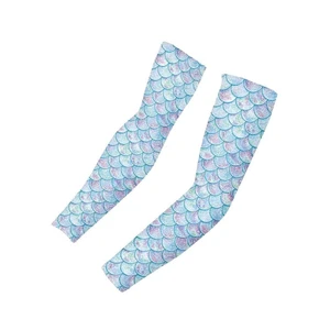 Professional Adjustable Men's Arm Sleeves 100% Acrylic UPF50+ Anti-UV Safety Elbow Protection Summer Outdoor Sports US SPORTS