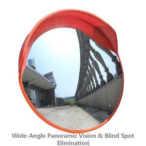 Distributor Price 800mm Convex Mirror for Road Blind Spots Industrial Convex Safety Mirror for Parking Lot Blind Corners