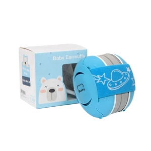 Baby Earmuffs Headband Type Intrinsically Safe Hearing Protection 25dB Noise Reduction Foldable Reusable ABS Adjustable Kids