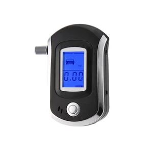 High-precision Hand-held Digits Display Breath Alcohol Tester Breathalyzer with Buzzer for Alarm
