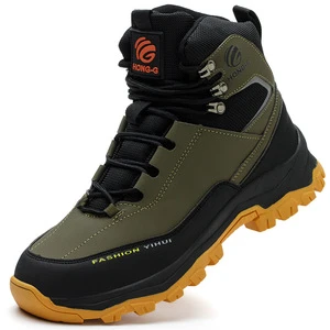 Labor Protection Steel Toe Cap Safety Shoes for Midsole Jogger Anti-Shock Anti-Puncture Water-Repellent Anti-Slip Factory Use