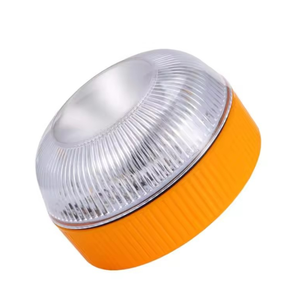 Bottom With Strong Magnetic Traffic Flashing Lights LED White Emergency Light Car On-board Charging Warning Light