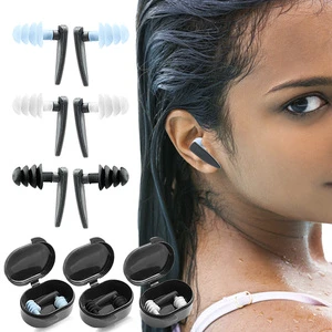 Reusable Noise Reduction Hearing Protection Ear-Plugs with Carrying Case Ear Plugs for Noise Reduction