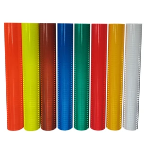 Factory Printed High Intensity Prismatic Waterproof Reflective Sheeting Material for Traffic Sign