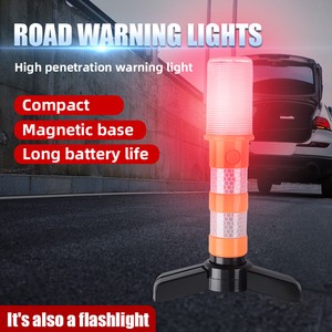 Red Green Flashing LED Traffic Safety Light for Roadway Warning Signal Light