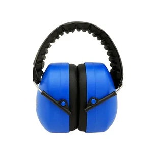 Noise Reduction Comfortable Earmuffs 30dB SNR Reusable Headband Design CE EN352-1 Certified Roll-Down Insert Hearing Protection