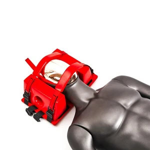 M-HB01 MYWELL CE Approved Waterproof Foam First Aid Red Head Immobilizer For Spine Board