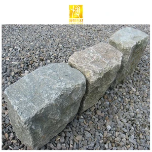 BOTON STONE Wholesale Price Natural Stone Outdoor Garden Pavement Kerbstone Curved Gray Granite Curbstone