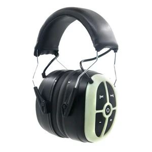 GS181B Hearing Protection Equipment Noise Cancelling Soundproof Ear Defender Bluetooth Earmuffs with AM/FM Radio