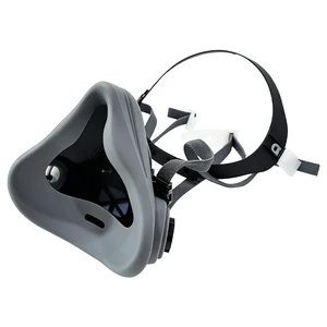 Custom Brand 6200 Respirator Gas Mask Set With Safety Goggles Activated Carbon Filter Anti Smoke Chemical Fumes Mask