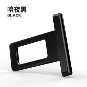 1pcs Hidden Car Seat Belt Buckle Clip Car Alloy Metal Safety Belt Insert Card Auto Interior Seatbelt Accessories
