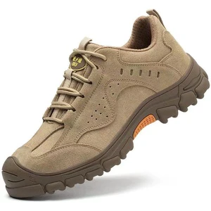 Labor Protection Shoes Men's Anti-smashing Anti-puncture Wear-resistant Non-slip Electric Welding Work Safety