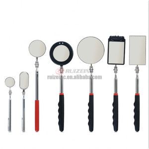 Inspection Mirror Retractable Directional Square Mirror Round Mirror Oval Mirror with Light Mirror Car Bottom