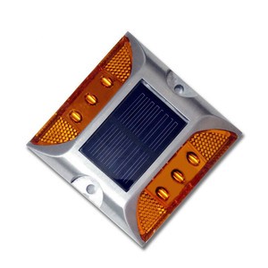 High Brightness Ip68 Flashing Traffic Marker Light Reflective Aluminum Led Eye Solar Road Stud Bridge Lights