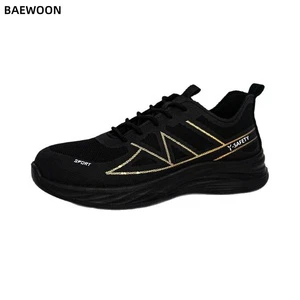 BAEWOON O07 Anti Smashing Anti Piercing Labor Protection Safety Shoes Lightweight Breathable Anti Slip Wear-resistant Work Shoes