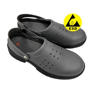 ALLESD ESD Anti-Static Steel-Toe Safety Shoes: Anti-Slip, Oil-Resistant & High-Temperature-Resistant Labor Protection