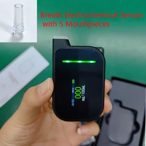 Professional Breath Alcohol Tester High Accuracy BAC Electrochemical Alcohol Detector Breathalyzer H3 Model 0.01mg/L Resolution