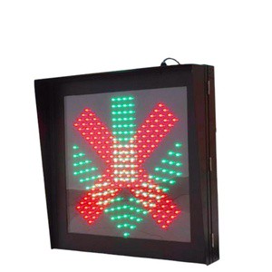 GUANGAN Traffic Signal Light with Ultra-Bright LED IP65 Waterproof Lane Open/Close Indicator for Parking Lot signal Solution