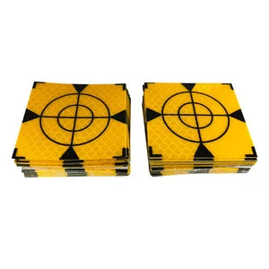 Plastic High Reflective Brightness Reflective Target Sticker Sheet 3M for Survey Use 100x100mm