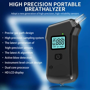 Conveniently Portable High Precision DUI Alcohol Tester Mouth Driver Convenient High Accuracy Alcohol Concentration Measuring