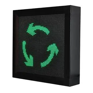 Factory Direct Traffic Guiding Display Platform Information Screen Lane Control Signs for Railway Station Airport Parking Lot