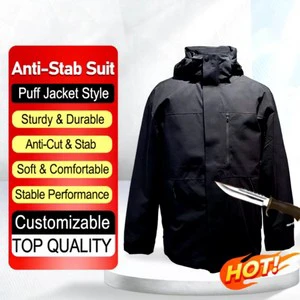 Factory Wholesale Customizable HPPE Cut Resistant Jacket, Anti-stab Wearproof Safety Protective Clothing for Outdoor Labor Secur