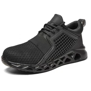 Fashion Steel Toe Protection Fly-Knit Work Safety Shoes Anti-Puncture for Daily Life
