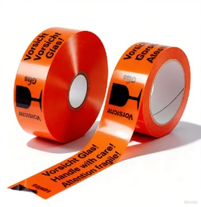 Custom Shipping Prime Water Activated Heat-Resistant Single Sided BOPP Carton Sealing Packing Tape