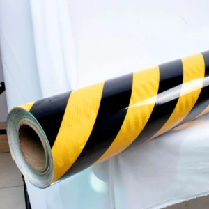 3HAO ASTM Yellow Black China Manufacture High Visibility Reflective Sheeting Night Bright Enineering Grade Reflective Vinyl