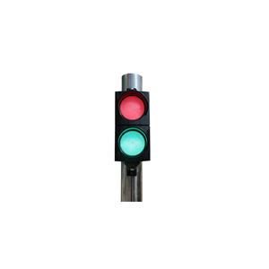 High Quality Ilderitraffic Dual (Red-Green) Traffic Light 100mm Power LEDs PC Material Mains Powered Fixed Installation 100,000