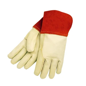 Nitrile Welding Work Gloves Anti-Static Breathable Fleece Lined High Quality Top Selling Welding Safety Gloves