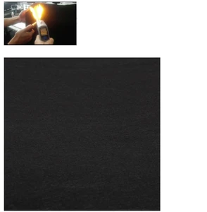 High Temp 2mm 3mm 5mm 8mm 10MM Thickness Felt Carbon Fiber Welding Blankets For Plumber (12 X 12 Inches)