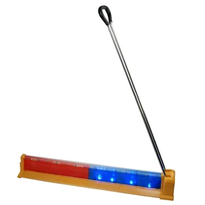 High Quality High-Precision Traffic Safety Barricade with Red and Blue Warning Lights