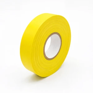 Yellow Flagging Tape High Visibility Non Sticky Warning Tape for Caution Area and Safety Marking