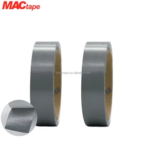 3M 8725 Scotchlite Reflective Material Retroreflective Heat Activated Polyester Silver White Washable Reflect Fabric