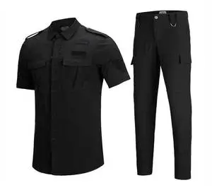 Poly Cotton Waterproof Fire Proof Anti-Heat Uniform for Factory Labour Workwear Pant Shirt Safety Clothing