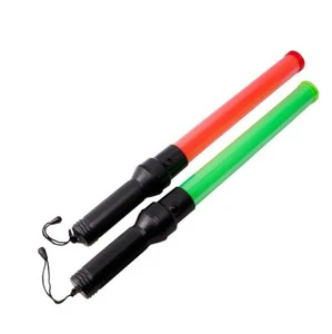 Multifunction Traffic Wand with Flashing Light Safety Signal Traffic Warning Products Led Traffic Baton