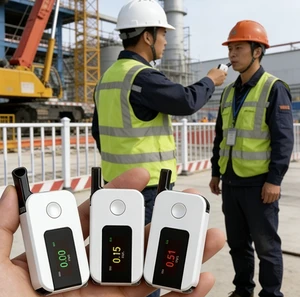 Professional Alcohol Meter Breath Tester Test Alcohol Gas Analyzers Car Breathalyzer Detector For Home/Personal Use