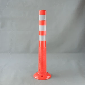 Durable High Reflective Traffic Road Delineator Pole Flexible Guide Post Warning Bollard