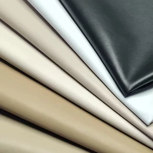 Custom Thickness Microfiber Bonded Leather Eco-friendly Microfiber Leather for Footwear Raw Material
