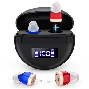 Factory Price Digital Sound Amplifier Rechargeable Hearing Aid for Seniors with Long Battery Life