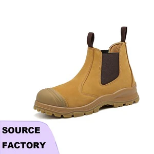 Men's and Women's Middle Top Labor protection Shoes, One-foot Work Shoes, Anti-smashing, Anti-puncture, Steel Toe Safety Shoes